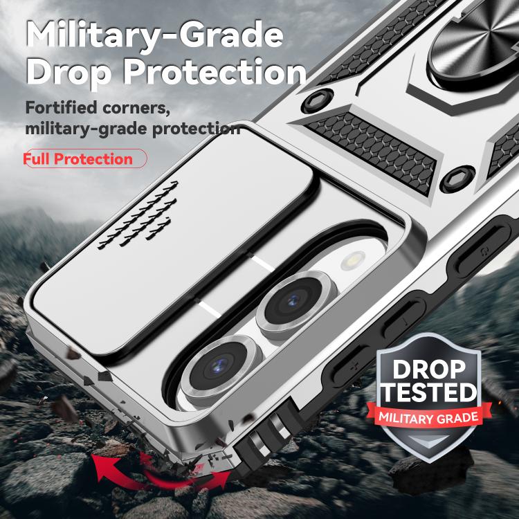 For Samsung Galaxy S25 Edge 5G Sliding Camshield Holder Phone Case