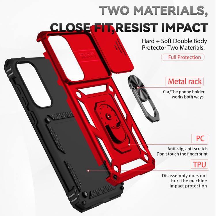 For Samsung Galaxy S25 FE 5G Sliding Camshield Holder Phone Case