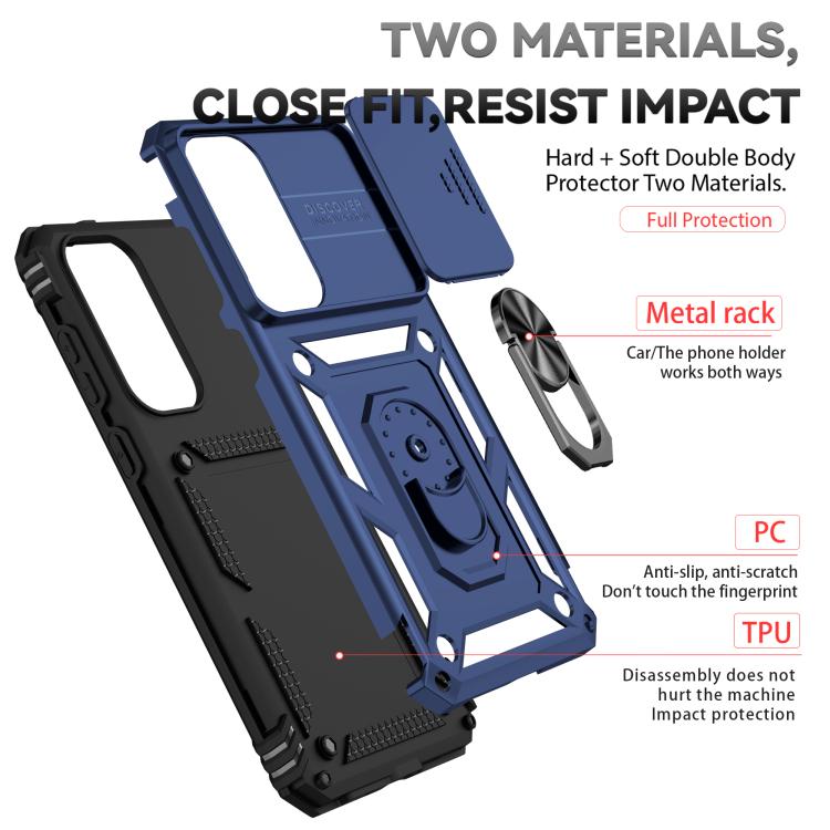 For Samsung Galaxy S25 FE 5G Sliding Camshield Holder Phone Case
