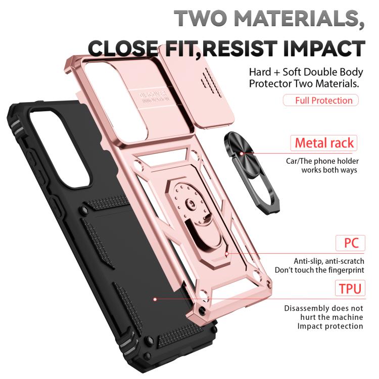 For Samsung Galaxy S25 FE 5G Sliding Camshield Holder Phone Case