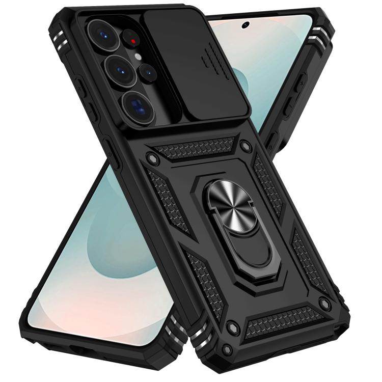 For Samsung Galaxy S26 Ultra 5G Sliding Camshield Holder Phone Case
