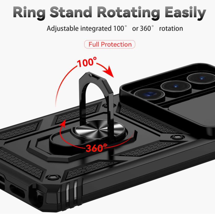 For Samsung Galaxy S26 Ultra 5G Sliding Camshield Holder Phone Case