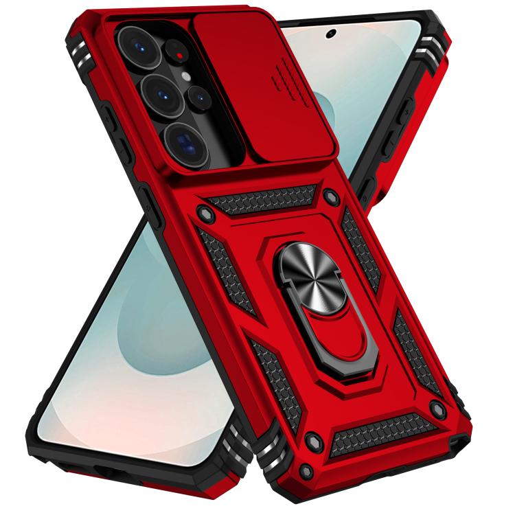 For Samsung Galaxy S26 Ultra 5G Sliding Camshield Holder Phone Case