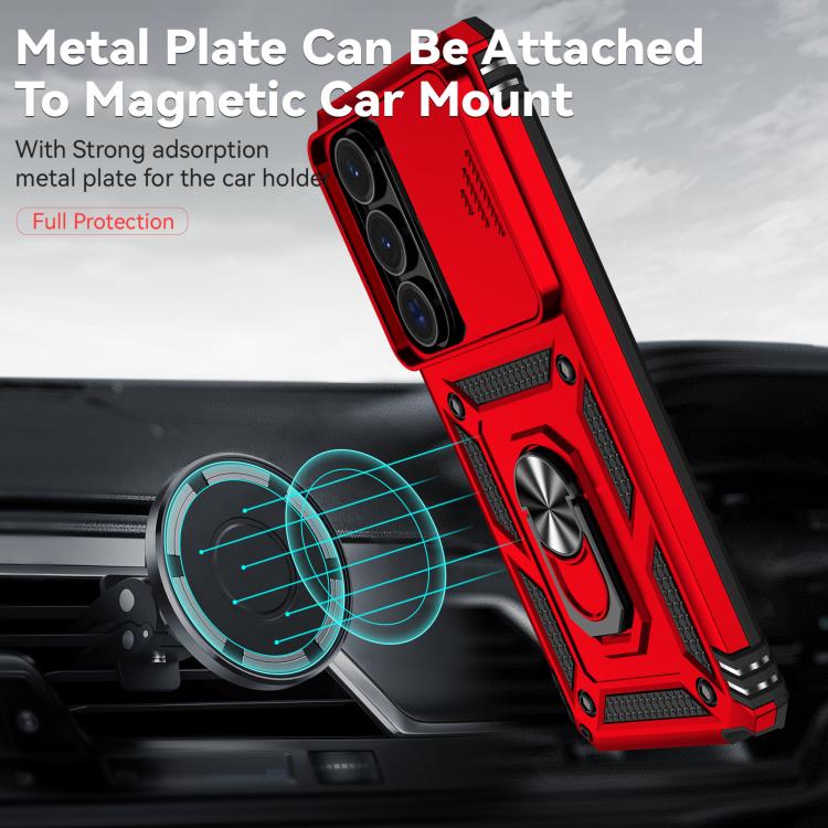 For Samsung Galaxy S26 Ultra 5G Sliding Camshield Holder Phone Case
