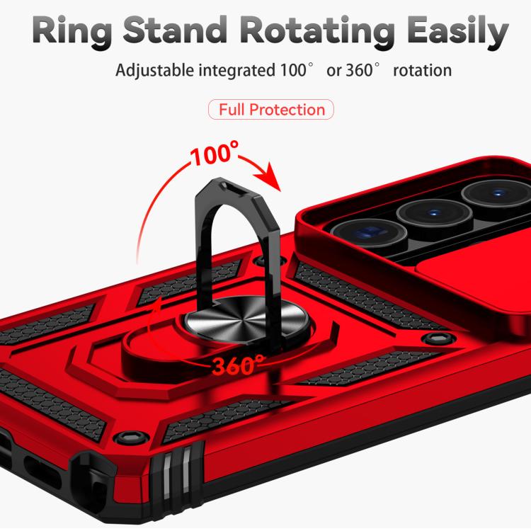 For Samsung Galaxy S26 Ultra 5G Sliding Camshield Holder Phone Case