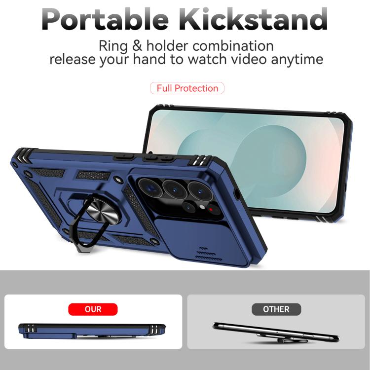 For Samsung Galaxy S26 Ultra 5G Sliding Camshield Holder Phone Case