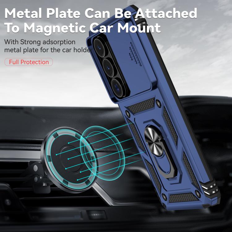 For Samsung Galaxy S26 Ultra 5G Sliding Camshield Holder Phone Case