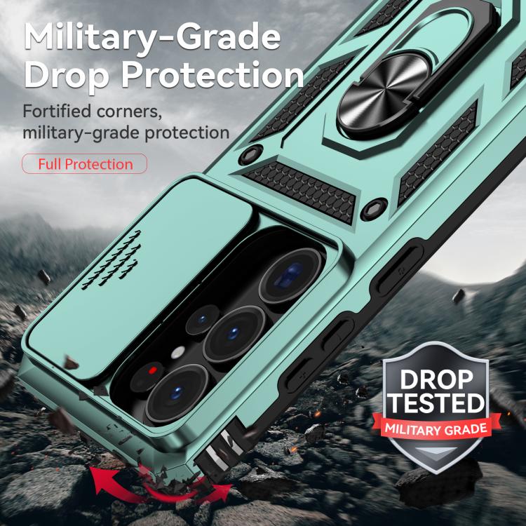 For Samsung Galaxy S26 Ultra 5G Sliding Camshield Holder Phone Case