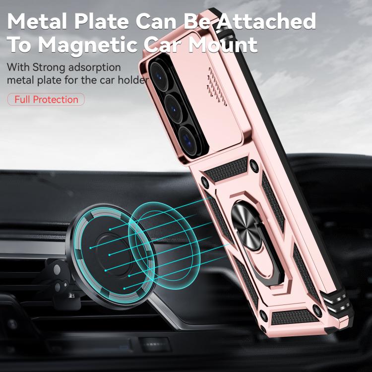 For Samsung Galaxy S26 Ultra 5G Sliding Camshield Holder Phone Case