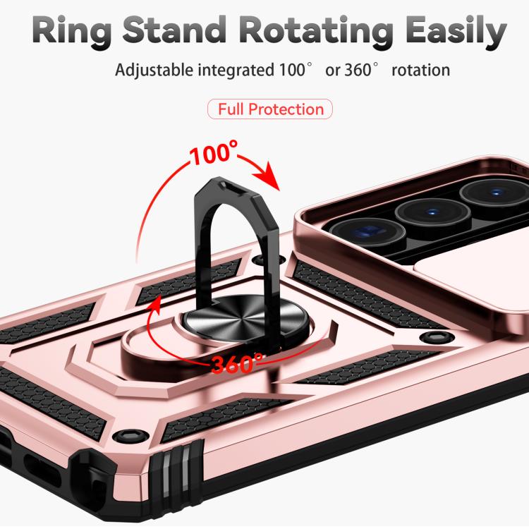 For Samsung Galaxy S26 Ultra 5G Sliding Camshield Holder Phone Case