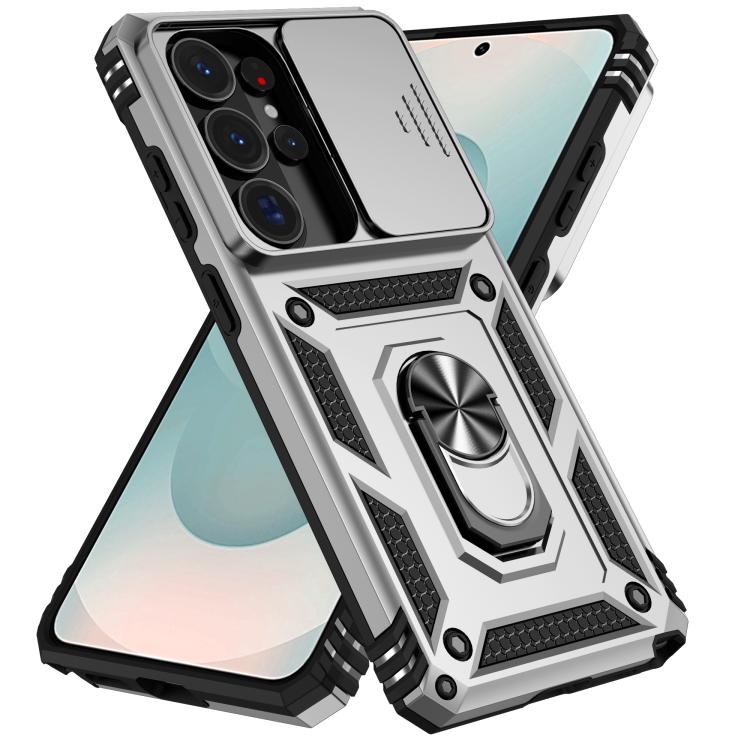 For Samsung Galaxy S26 Ultra 5G Sliding Camshield Holder Phone Case