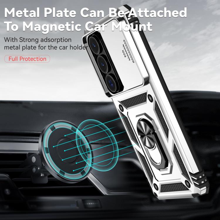 For Samsung Galaxy S26 Ultra 5G Sliding Camshield Holder Phone Case
