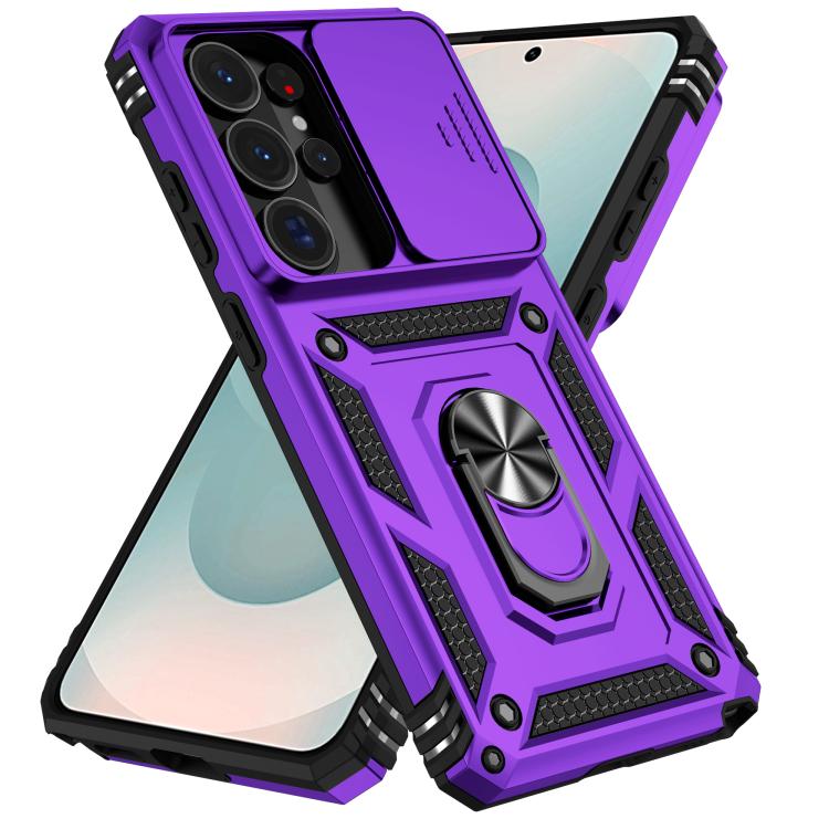 For Samsung Galaxy S26 Ultra 5G Sliding Camshield Holder Phone Case