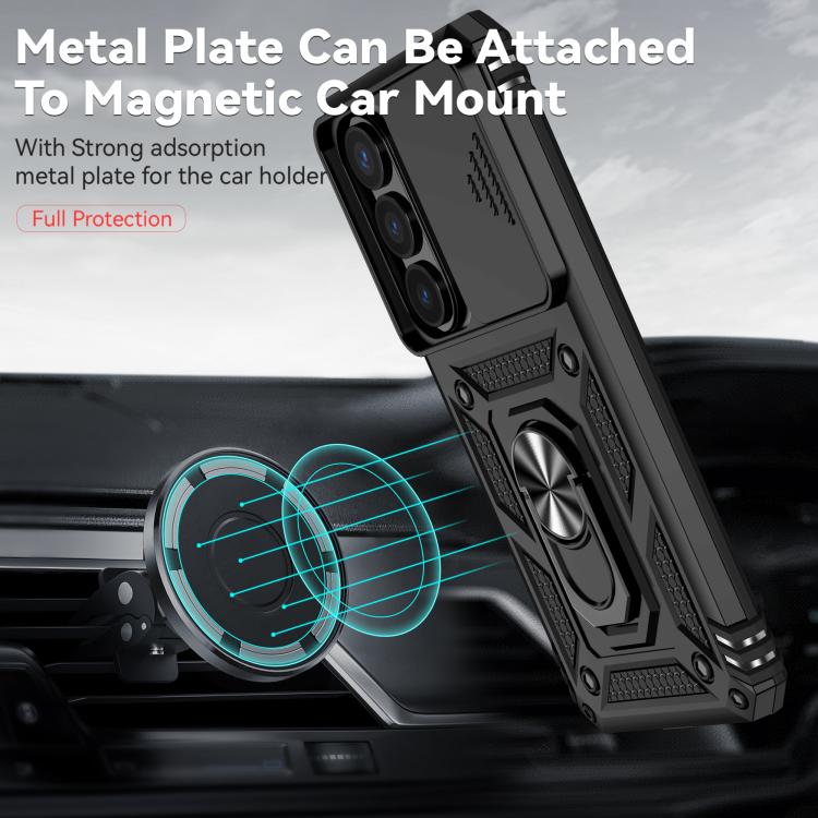 For Samsung Galaxy S26 5G Sliding Camshield Holder Phone Case