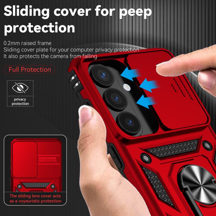 For Samsung Galaxy S26 5G Sliding Camshield Holder Phone Case