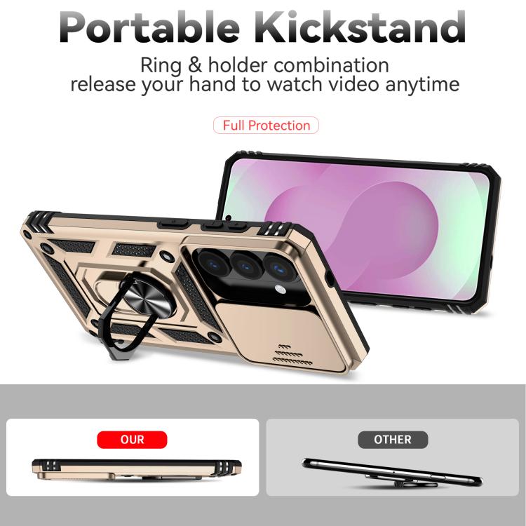 For Samsung Galaxy S26 5G Sliding Camshield Holder Phone Case