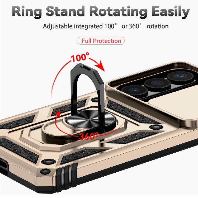 For Samsung Galaxy S26 5G Sliding Camshield Holder Phone Case