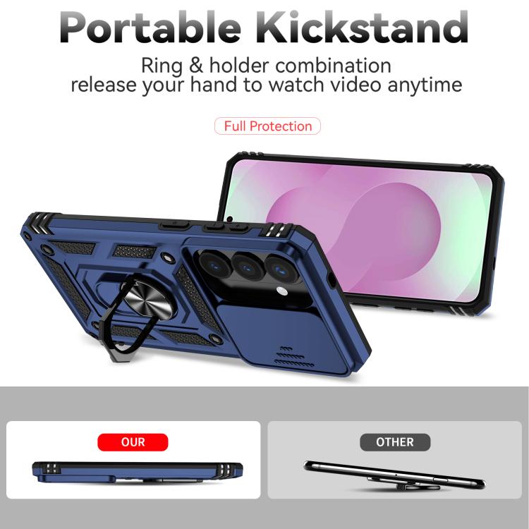 For Samsung Galaxy S26 5G Sliding Camshield Holder Phone Case