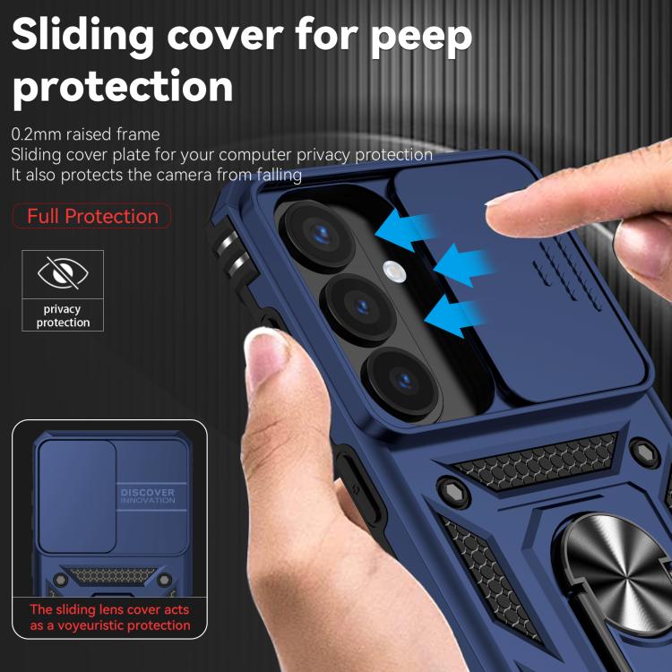 For Samsung Galaxy S26 5G Sliding Camshield Holder Phone Case