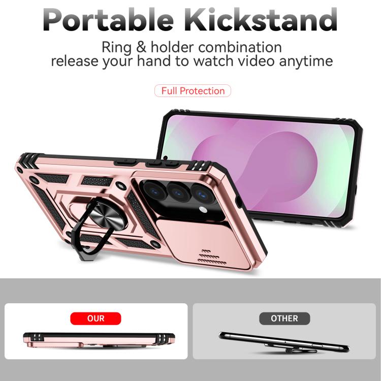 For Samsung Galaxy S26 5G Sliding Camshield Holder Phone Case