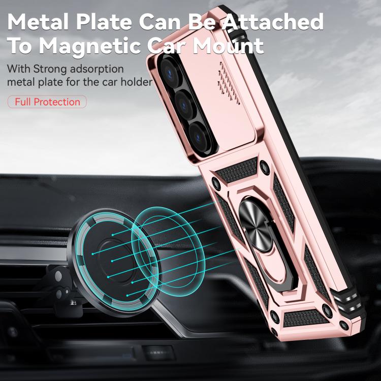For Samsung Galaxy S26 5G Sliding Camshield Holder Phone Case
