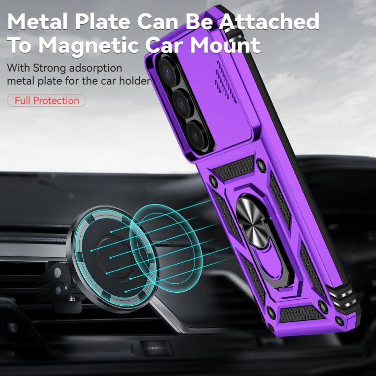 For Samsung Galaxy S26 5G Sliding Camshield Holder Phone Case
