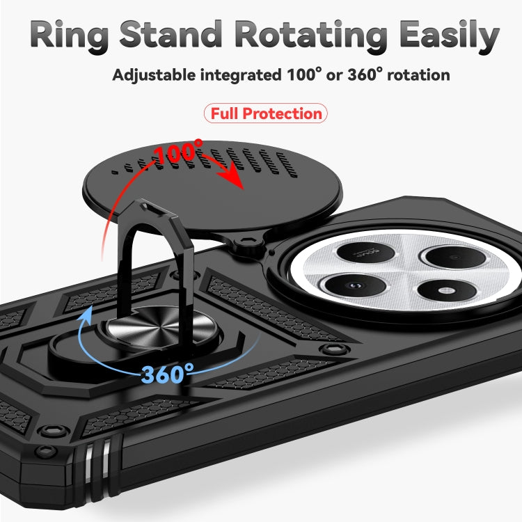 For Redmi 14C 4G Sliding Camshield Holder Phone Case