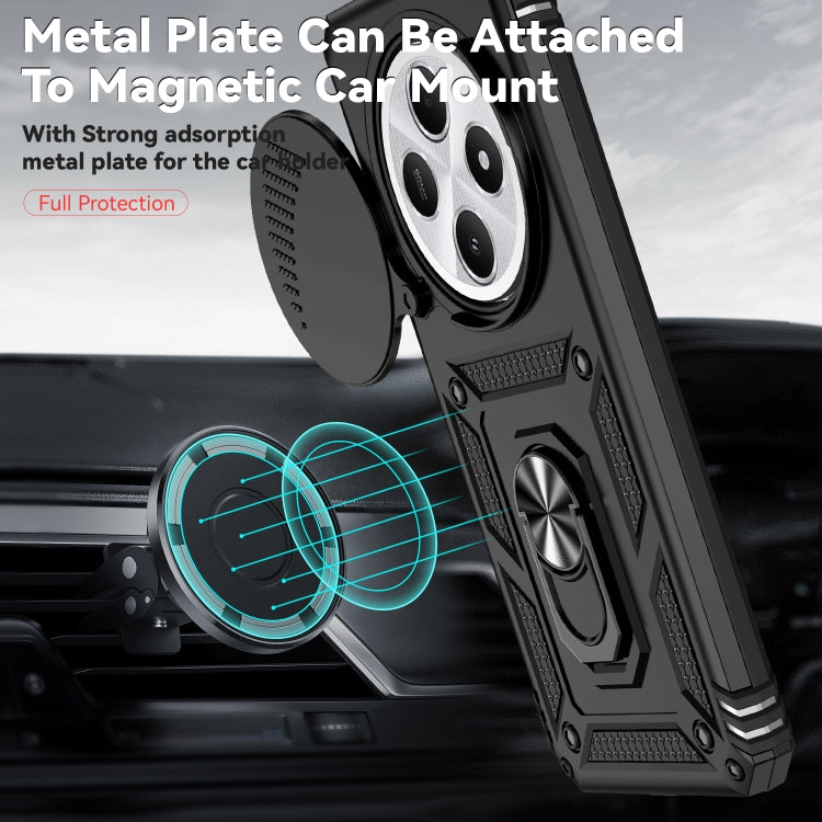 For Redmi 14C 4G Sliding Camshield Holder Phone Case
