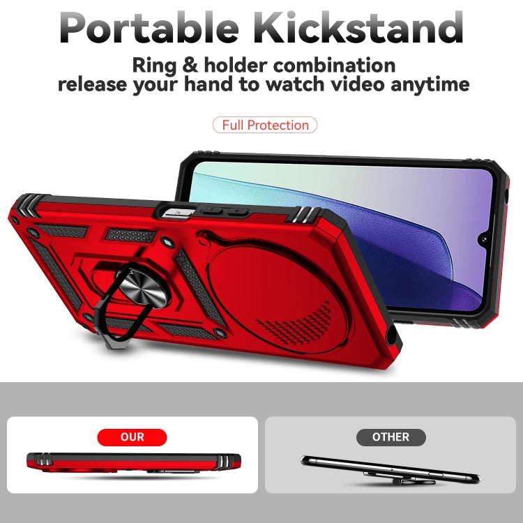 For Redmi 14C 4G Sliding Camshield Holder Phone Case