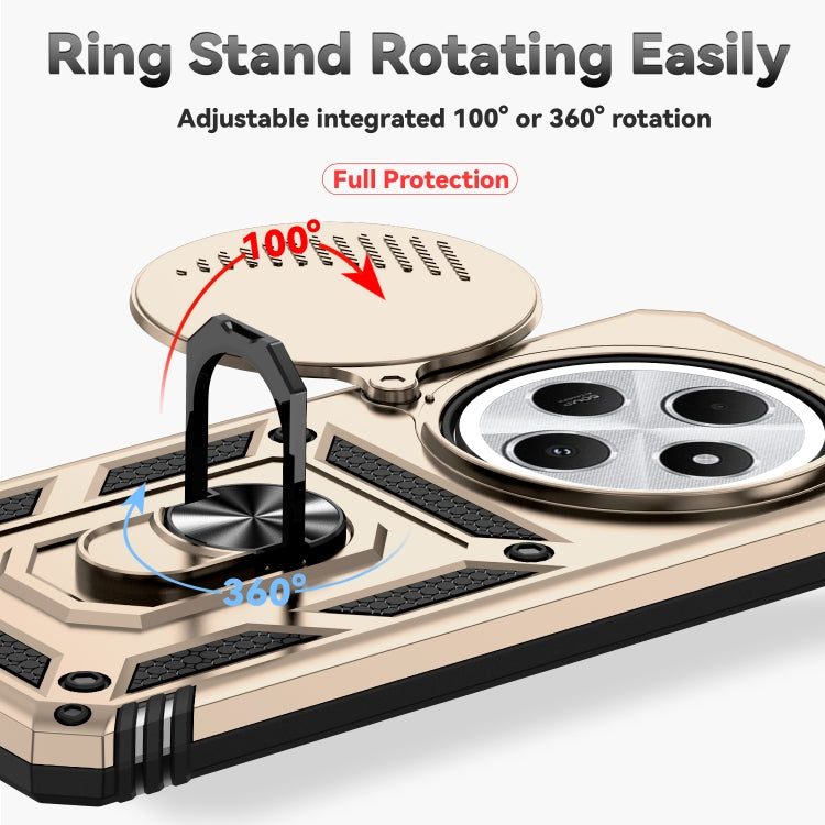 For Redmi 14C 4G Sliding Camshield Holder Phone Case
