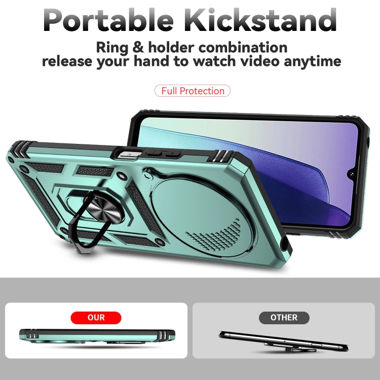 For Redmi 14C 4G Sliding Camshield Holder Phone Case
