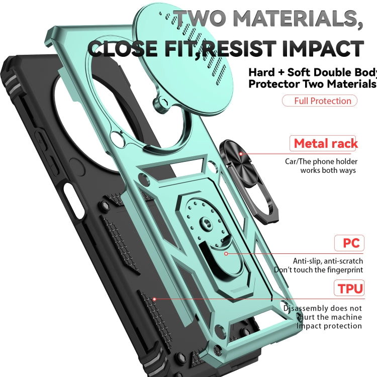 For Redmi 14C 4G Sliding Camshield Holder Phone Case