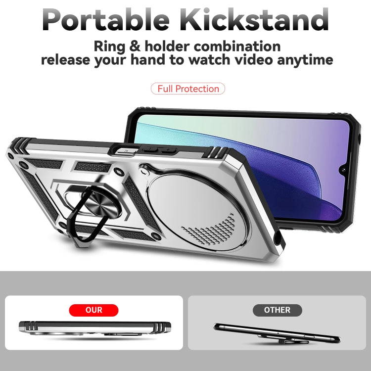 For Redmi 14C 4G Sliding Camshield Holder Phone Case