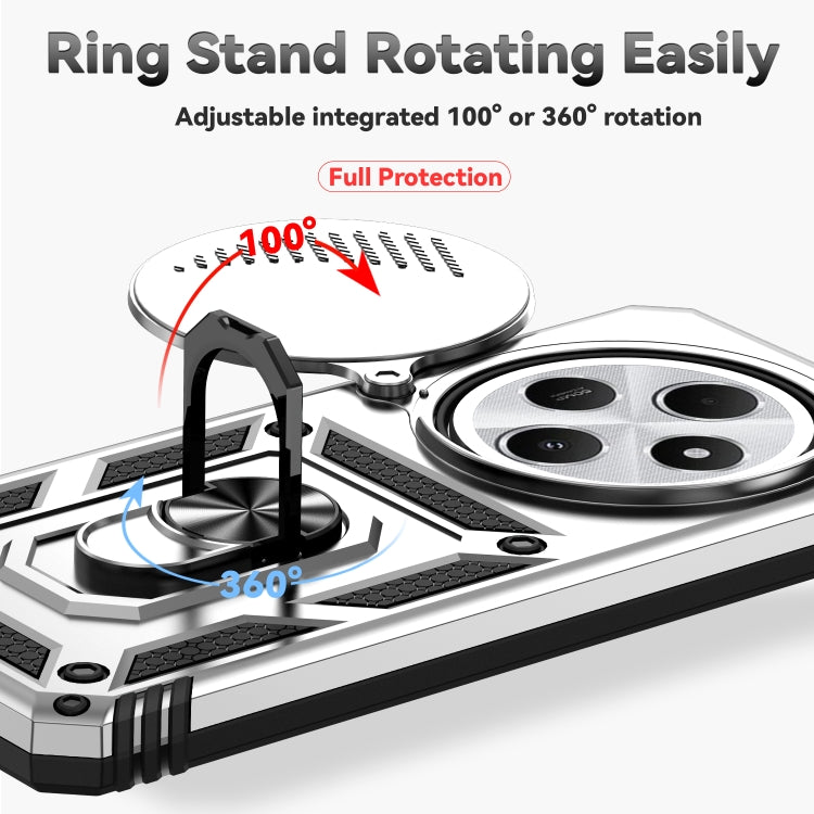 For Redmi 14C 4G Sliding Camshield Holder Phone Case