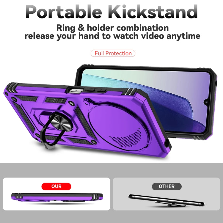 For Redmi 14C 4G Sliding Camshield Holder Phone Case