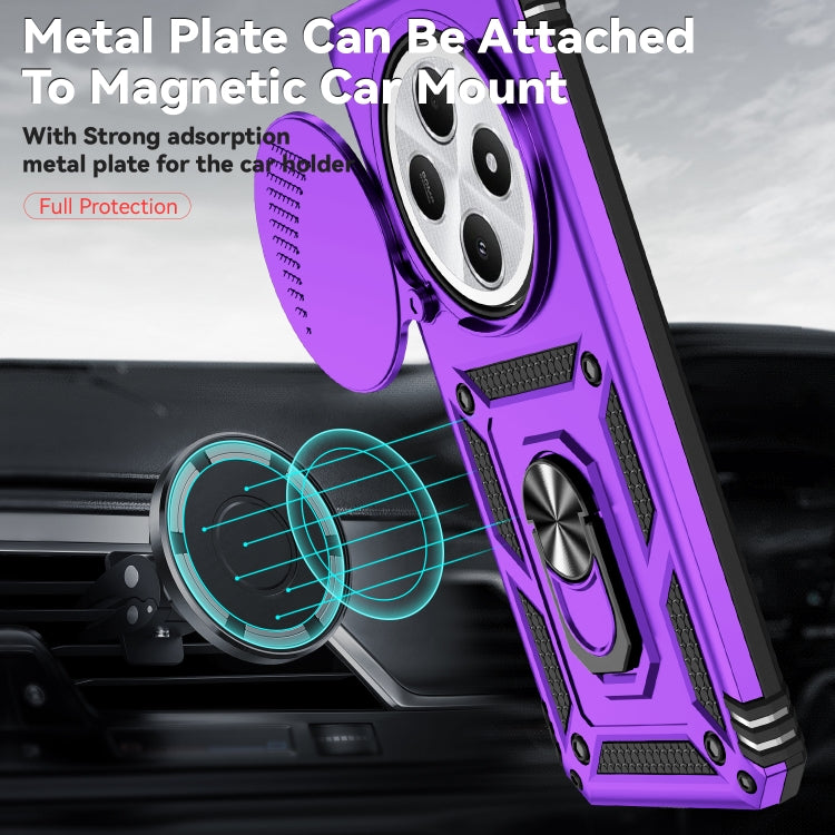 For Redmi 14C 4G Sliding Camshield Holder Phone Case