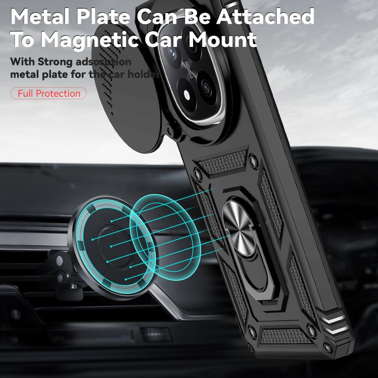 For Redmi Note 14 Pro+ 5G Global Sliding Camshield Holder Phone Case
