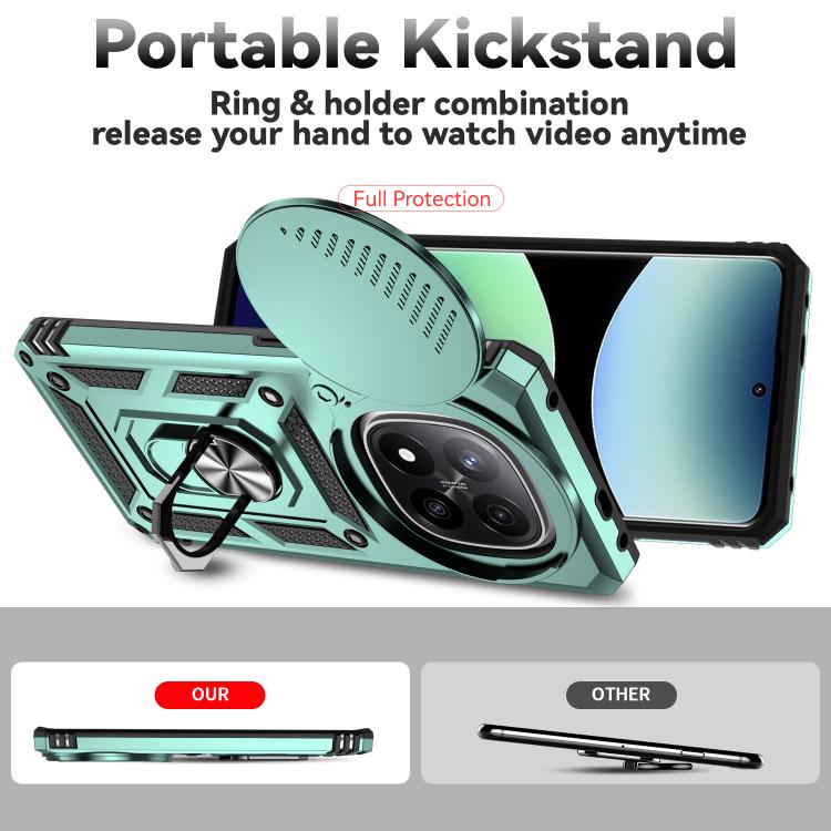 For Redmi Note 14 Pro+ 5G Global Sliding Camshield Holder Phone Case