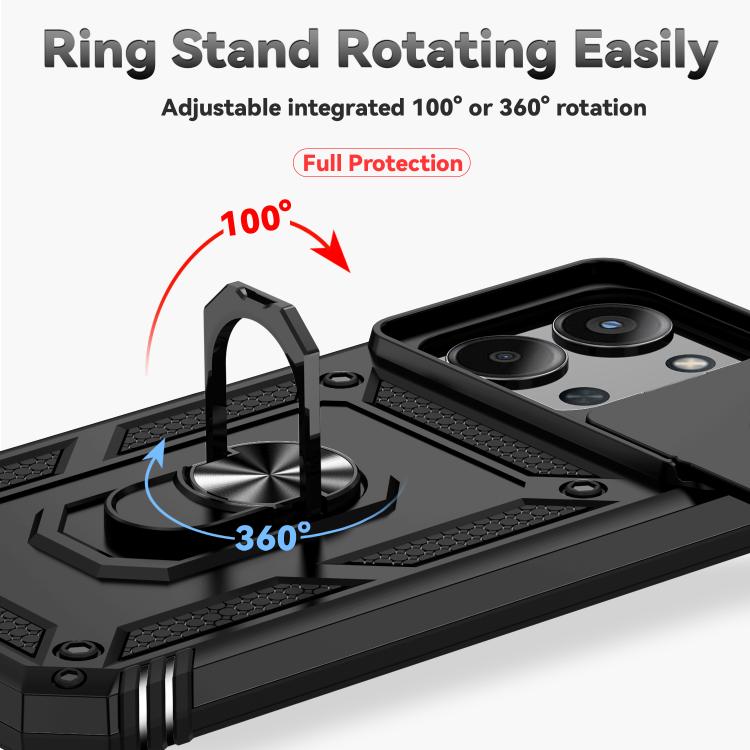 For Redmi 15C 5G / 4G EU 173mm Sliding Camshield Holder Phone Case