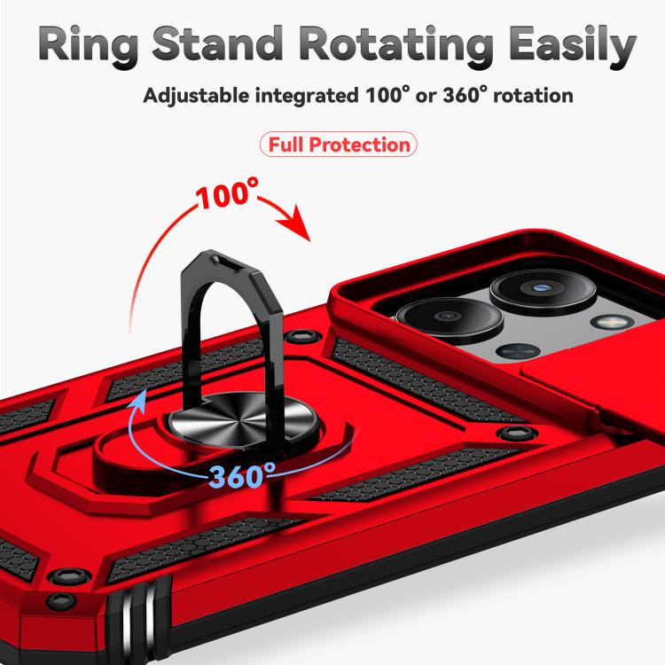 For Redmi 15C 5G / 4G EU 173mm Sliding Camshield Holder Phone Case