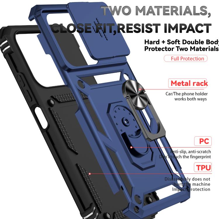 For Redmi 15C 5G / 4G EU 173mm Sliding Camshield Holder Phone Case