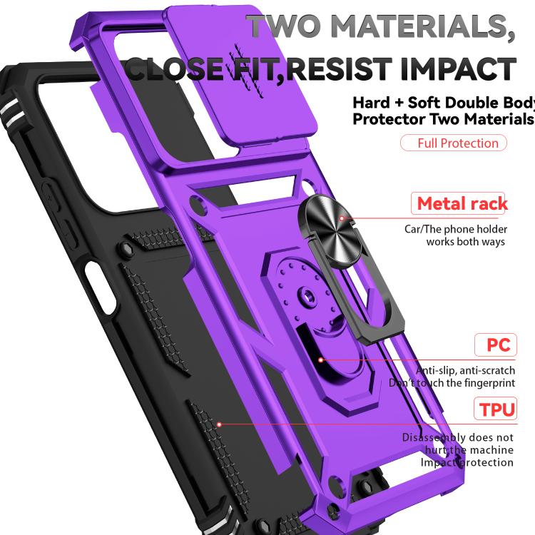 For Redmi 15C 5G / 4G EU 173mm Sliding Camshield Holder Phone Case