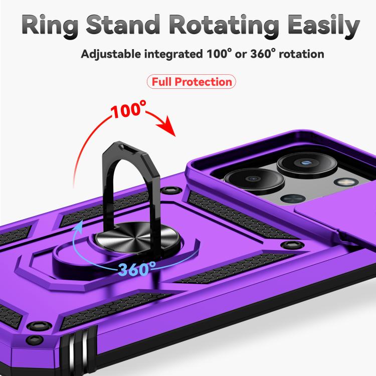 For Redmi 15C 5G / 4G EU 173mm Sliding Camshield Holder Phone Case