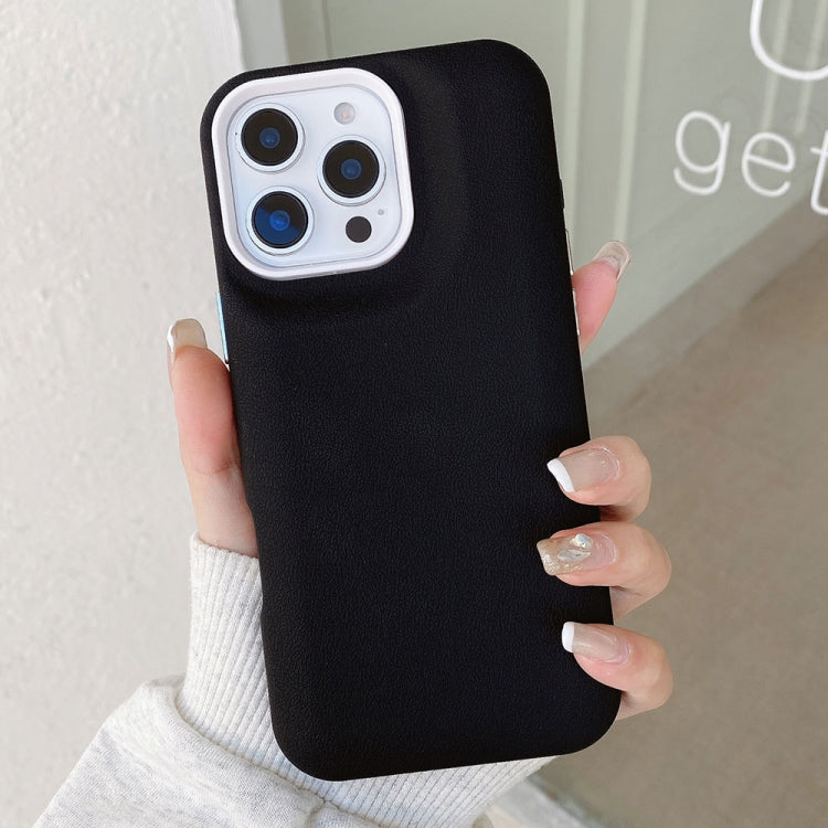 For iPhone 14 Pro Max Leather Texture Phone Case