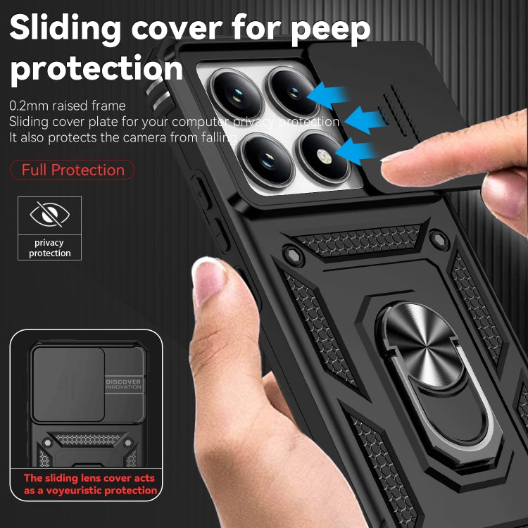 For Xiaomi 14T Sliding Camshield Holder Phone Case
