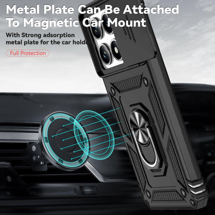 For Xiaomi 14T Sliding Camshield Holder Phone Case