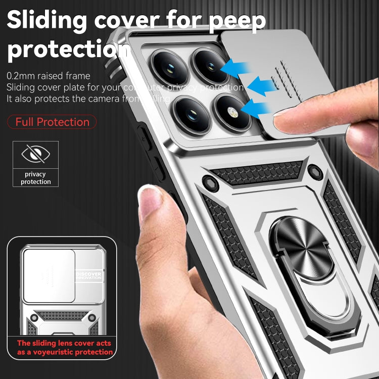 For Xiaomi 14T Sliding Camshield Holder Phone Case