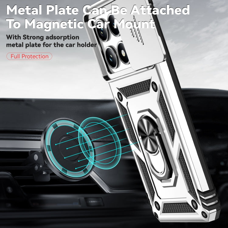 For Xiaomi 14T Sliding Camshield Holder Phone Case