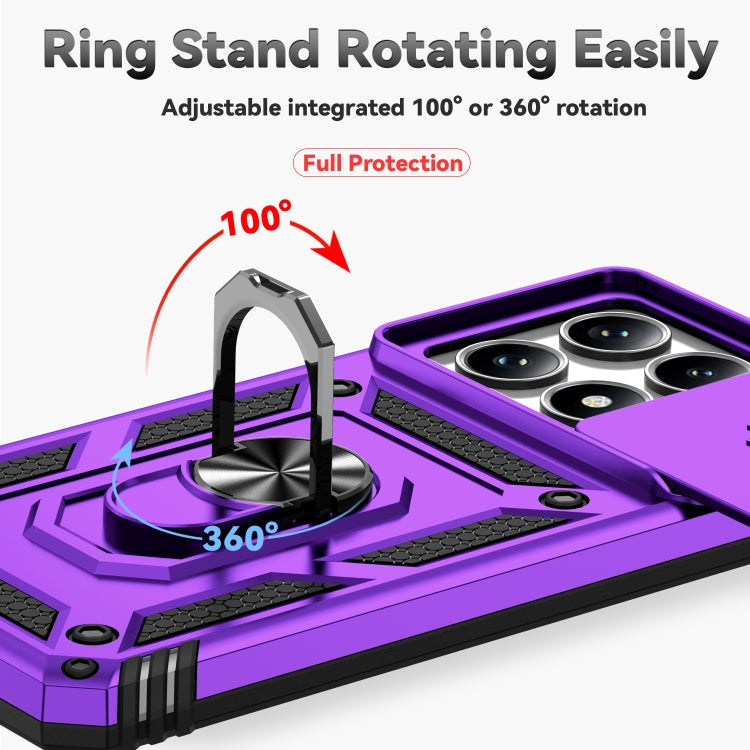 For Xiaomi 14T Sliding Camshield Holder Phone Case