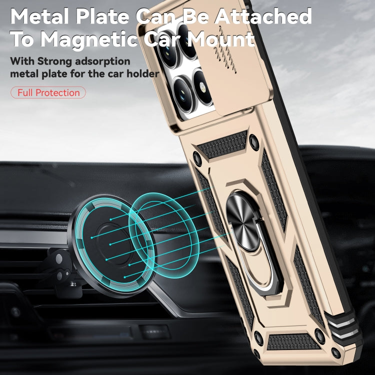 For Xiaomi 14T Pro Sliding Camshield Holder Phone Case
